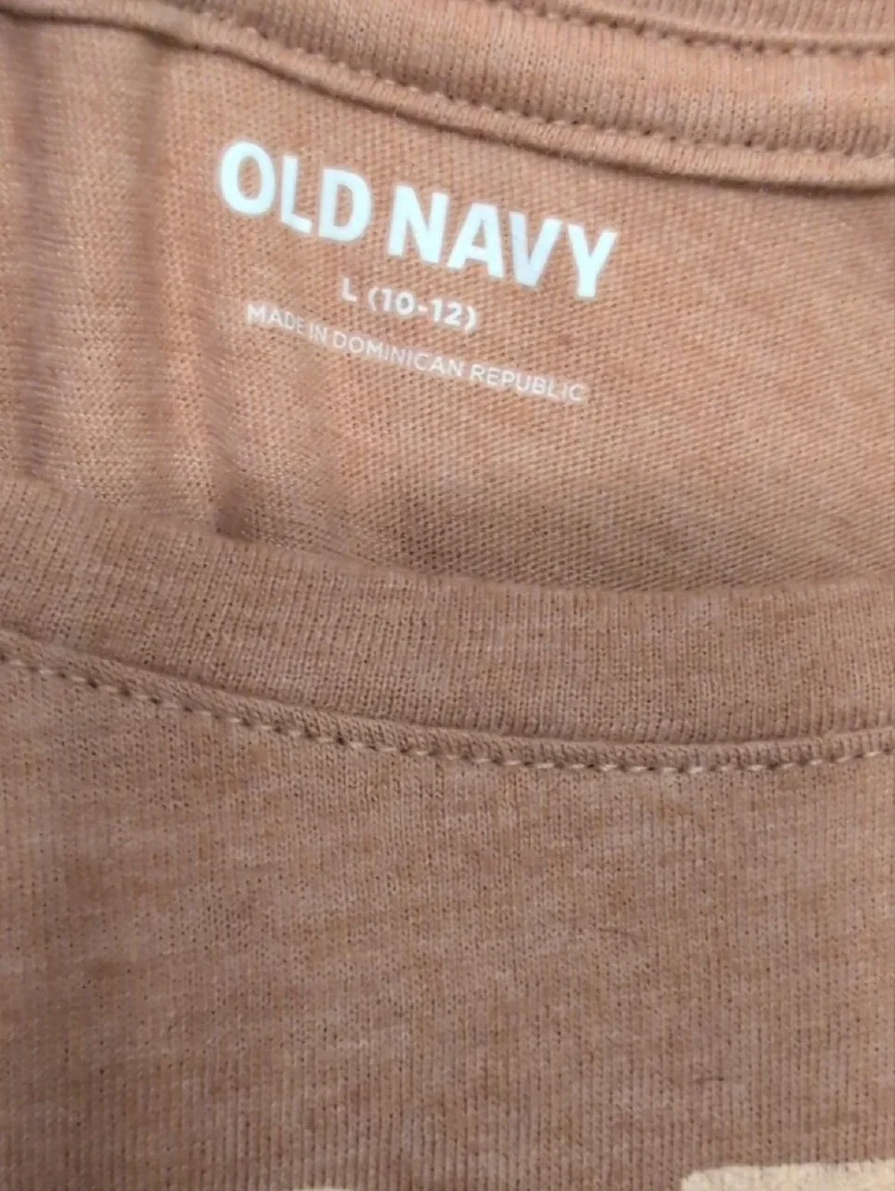 Old Navy Brown Kids 'Roam Free' Graphic Tee with Cream Floral Print